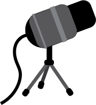 icon of podcast microphone